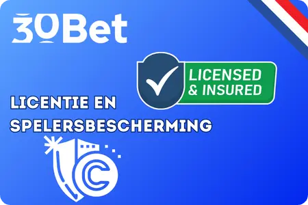 30Bet Veiligheid en Licentie